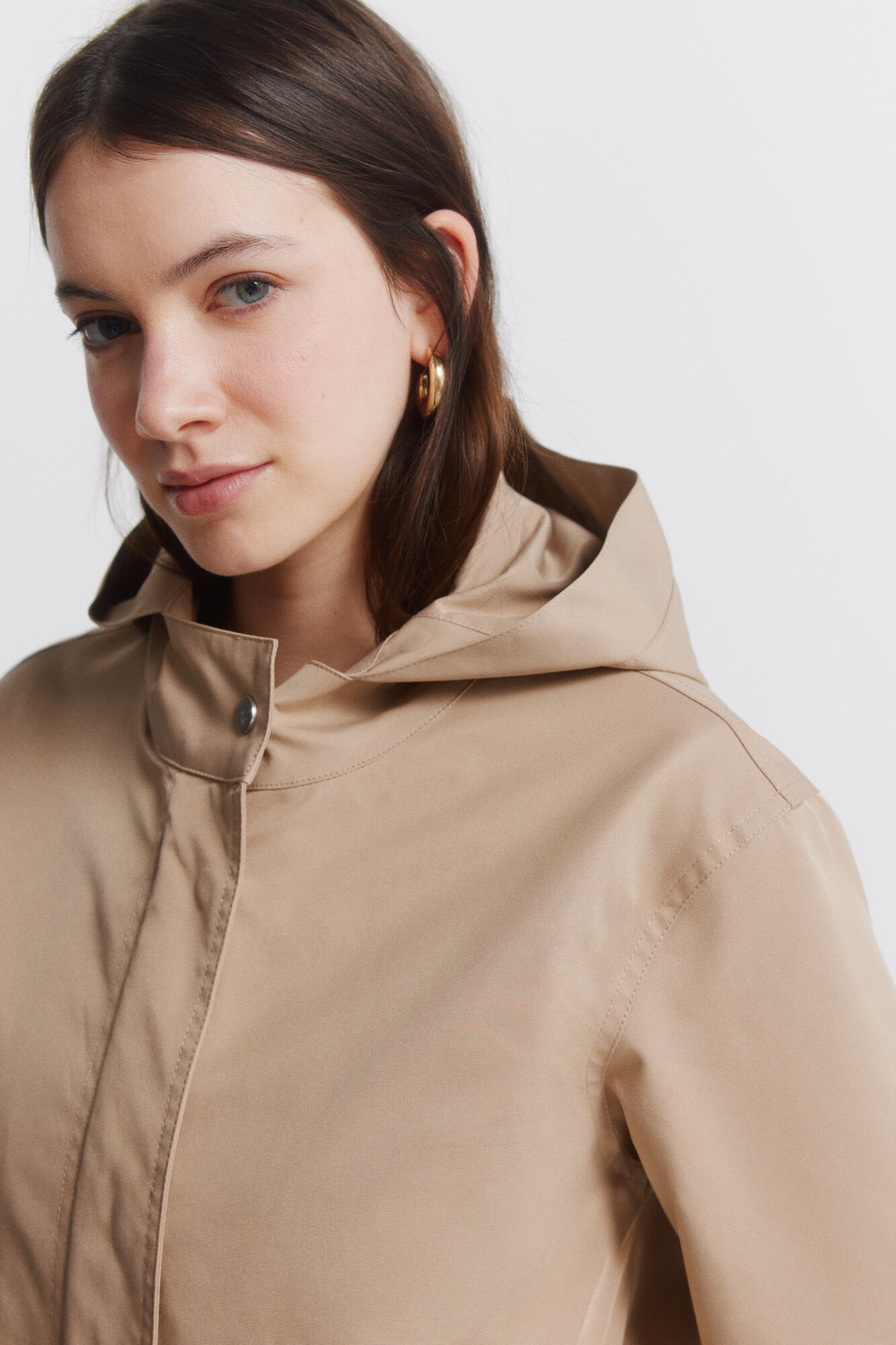 Springfield Parka com capuz repelente &agrave; &aacute;gua