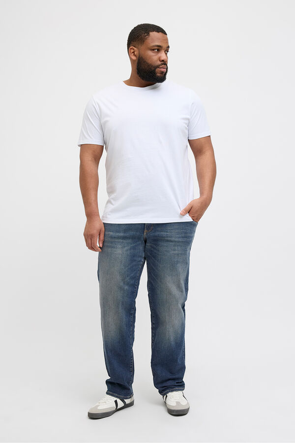 Jack & Jones PLUS Calça jeans regular fit PLUS azul