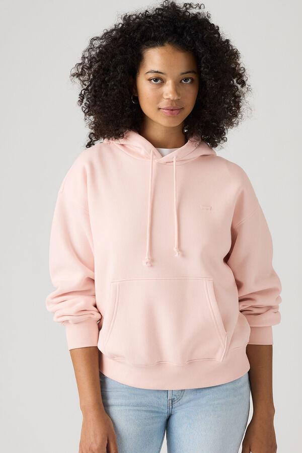 Levi's Sweatshirt com capuz rosa