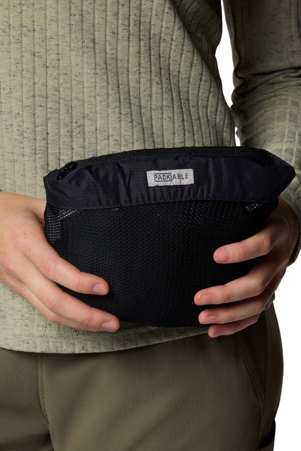 Columbia Casaco imperme&aacute;vel com capuz preto