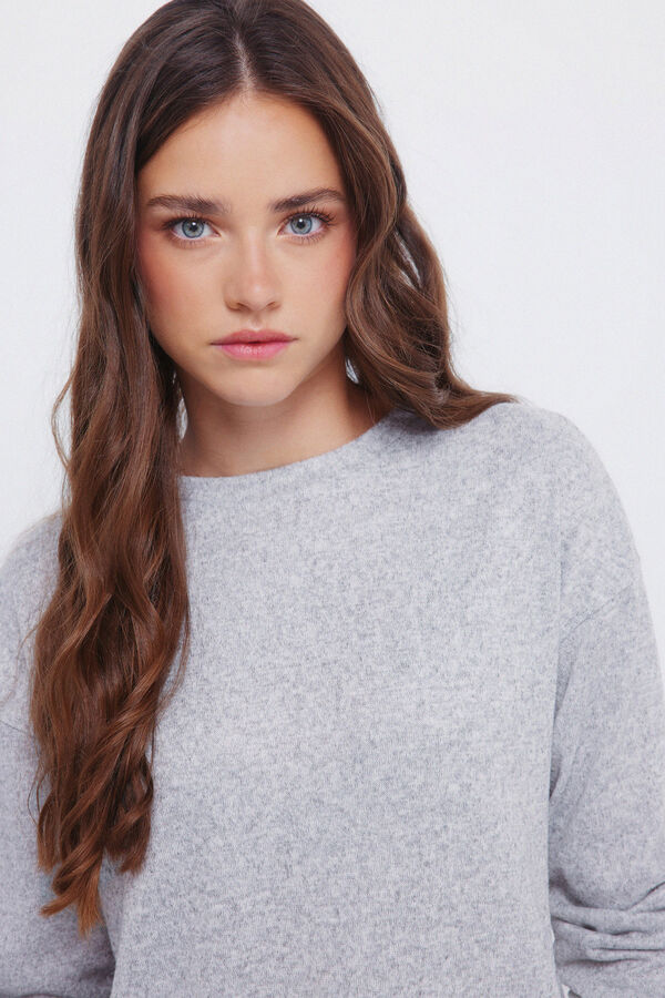 Springfield T-shirt combinada cinzento