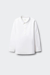 Springfield Kids Camisa polo em oxford para menino