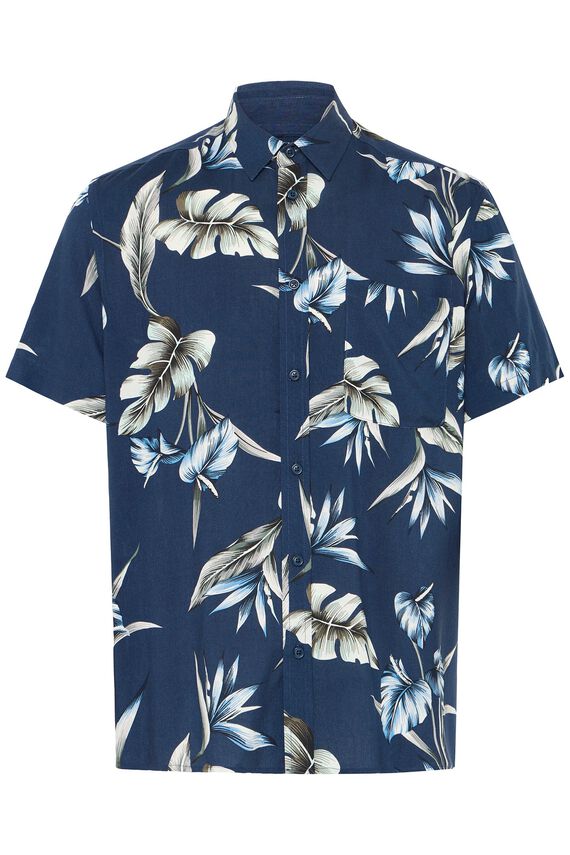 Camisa de manga corta talla grande