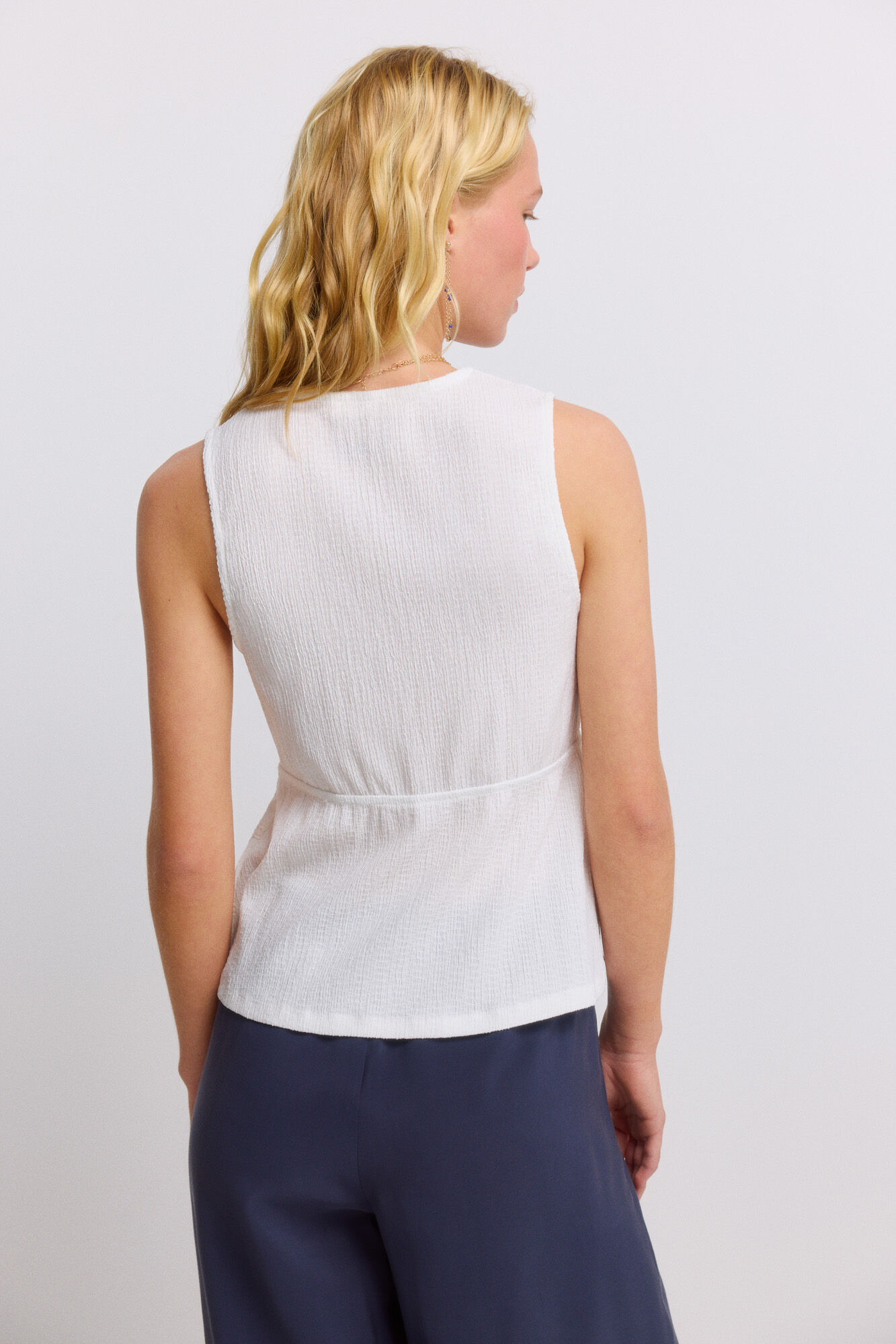 Springfield Top crochet cord&oacute;n