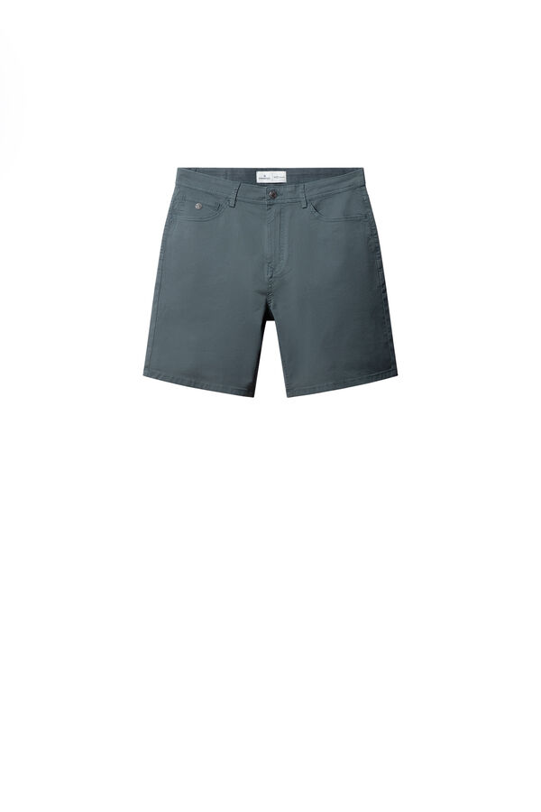 Springfield Bermudas leve 5 bolsos lavagem regular fit azul