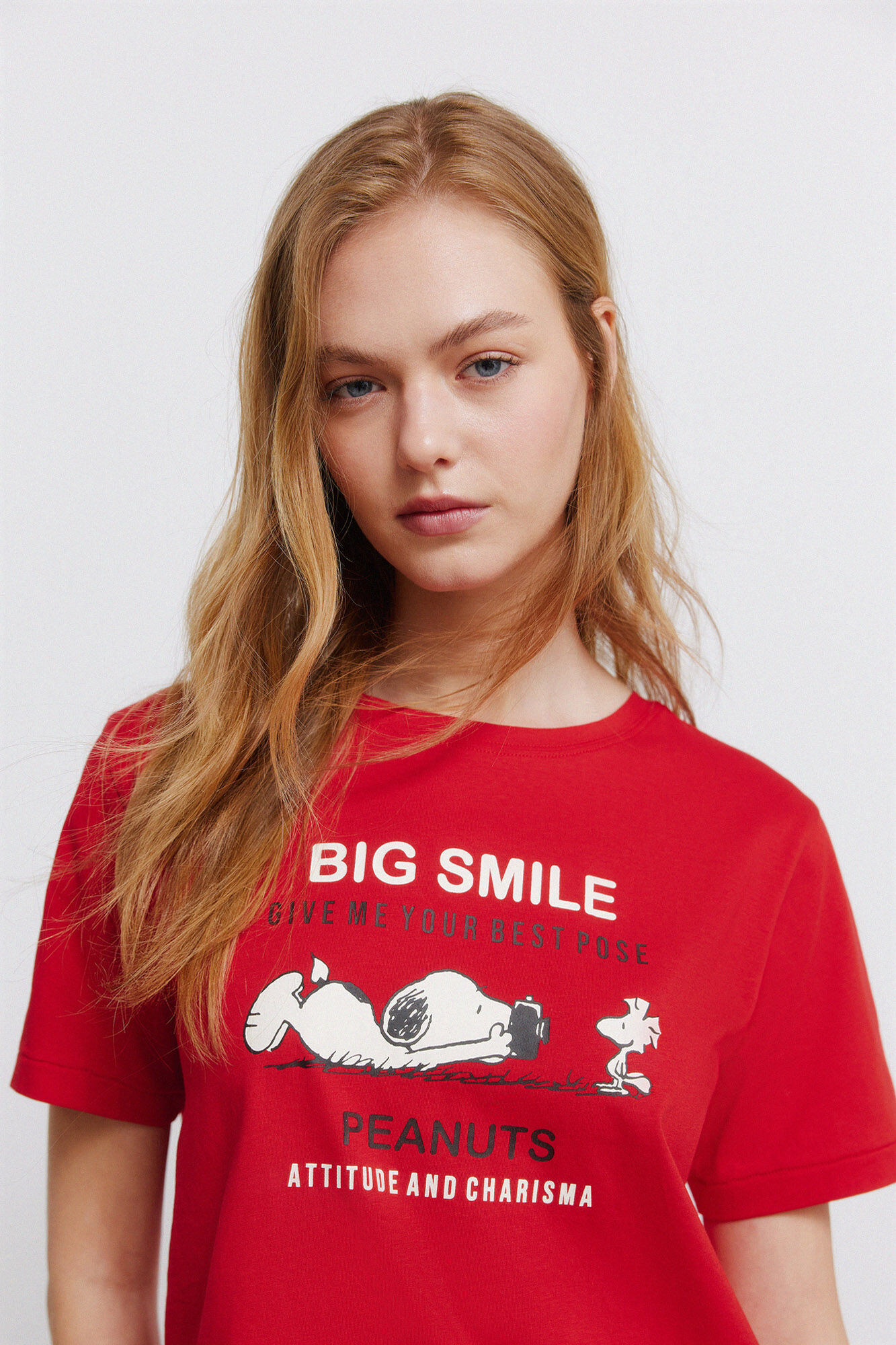 Springfield T-shirt de manga curta Snoopy