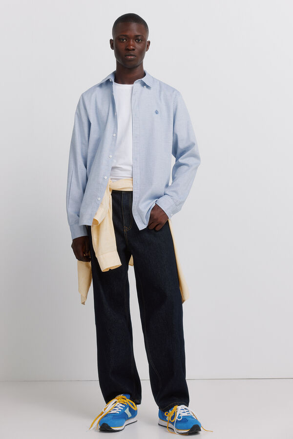 Springfield Structured shirt blue