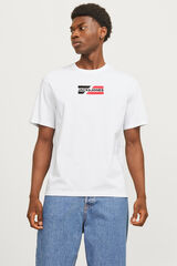Jack & Jones T-shirt regular fit branco