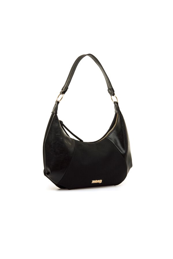 MTNG Bolso hobo correa ajustable negro