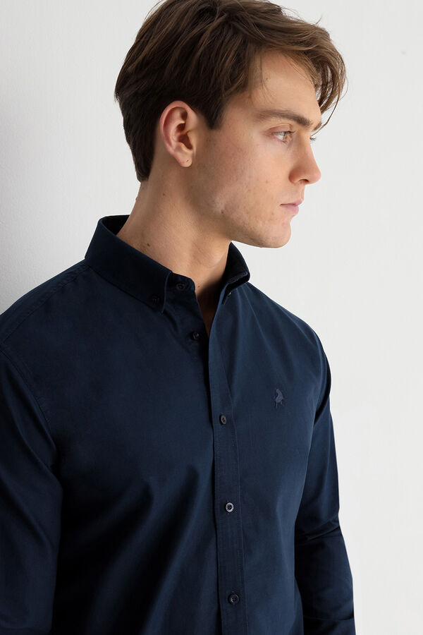 Lois Camisa Manga Comprida azul