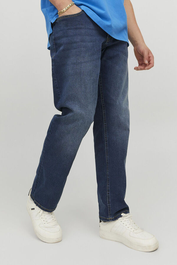 Jack & Jones PLUS Calça jeans plus size azul