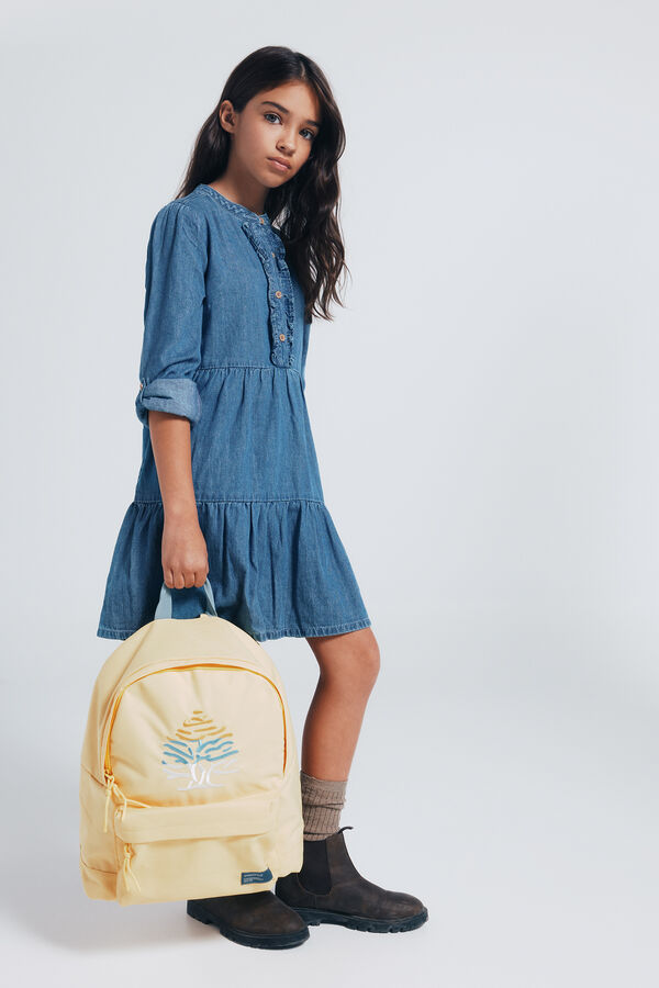 Springfield Kids Mochila bicicleta menino amarelo