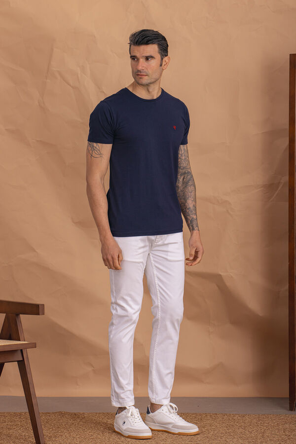 Celopman Camiseta b&aacute;sica azul claro azul