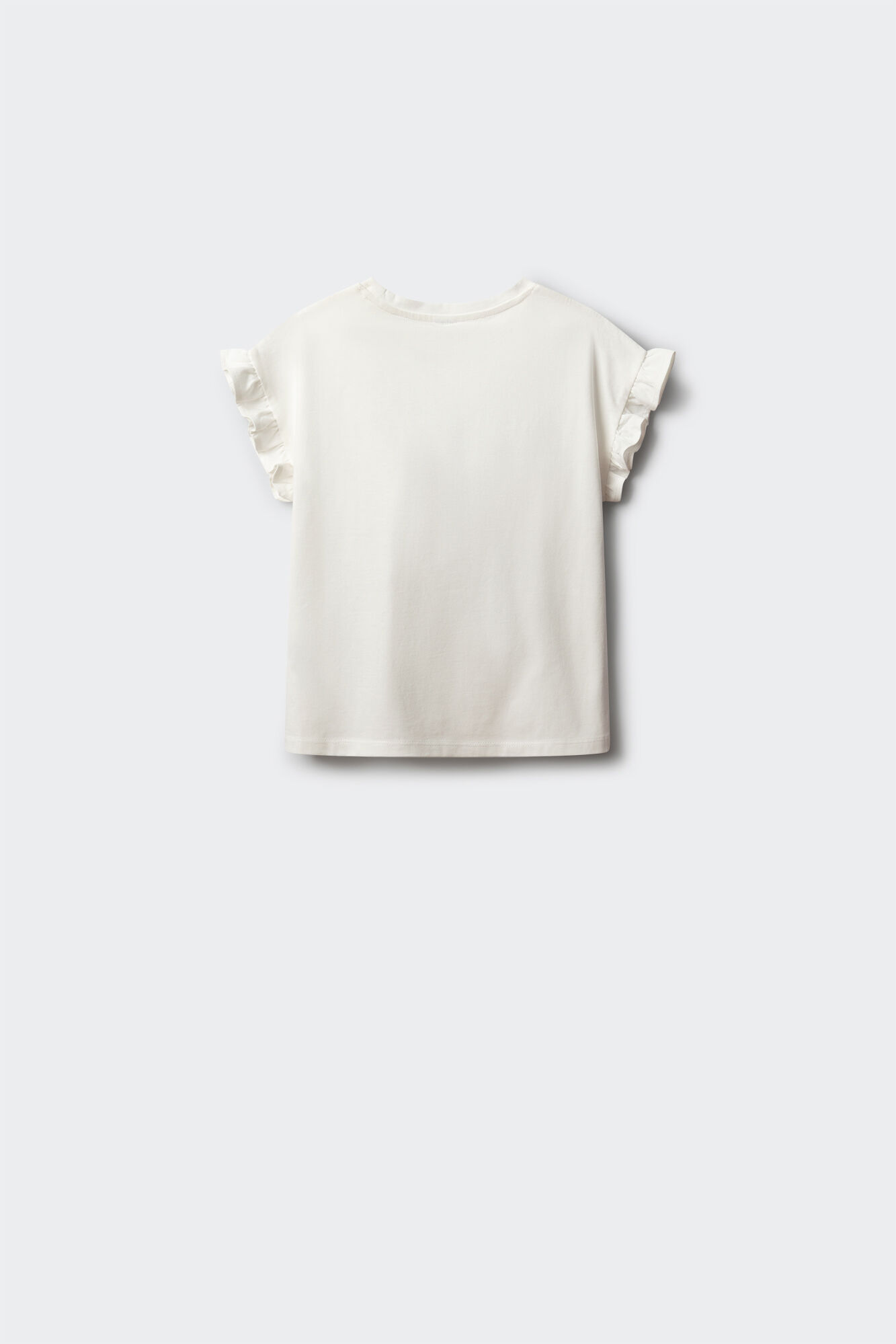 Springfield Kids T-shirt manga curta com bicicleta para menina