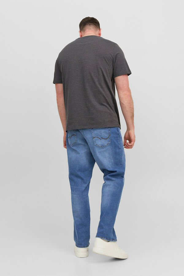 Jack & Jones PLUS Jeans corte recto cinco bolsillos azul