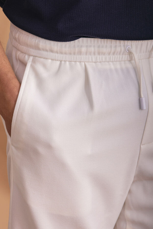 Celopman Bermuda Casual Blanca blanco