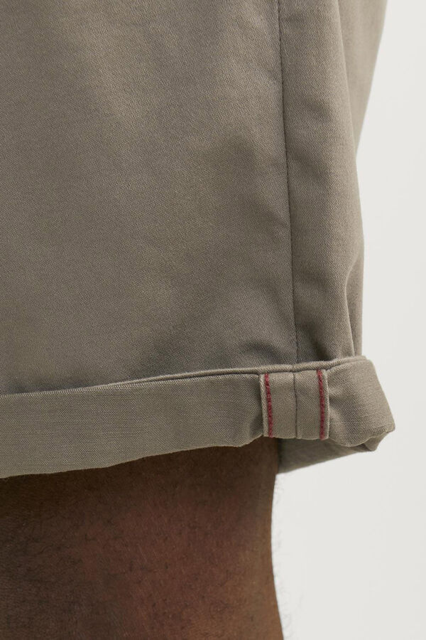 Jack & Jones Calções chino regular fit cinzento