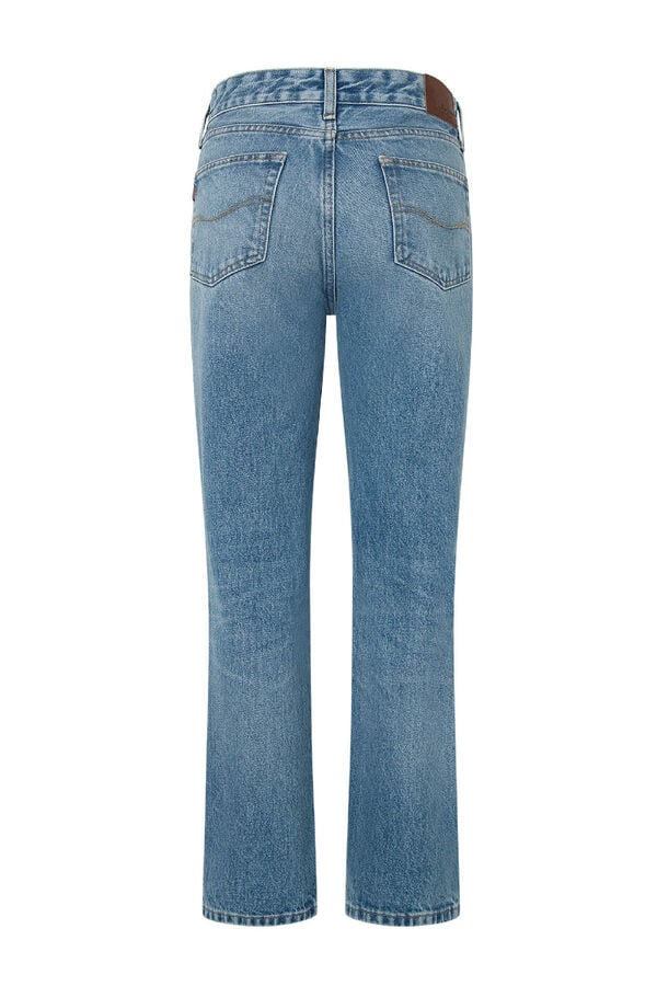 Springfield Straight Jeans HW Vintage  bluish