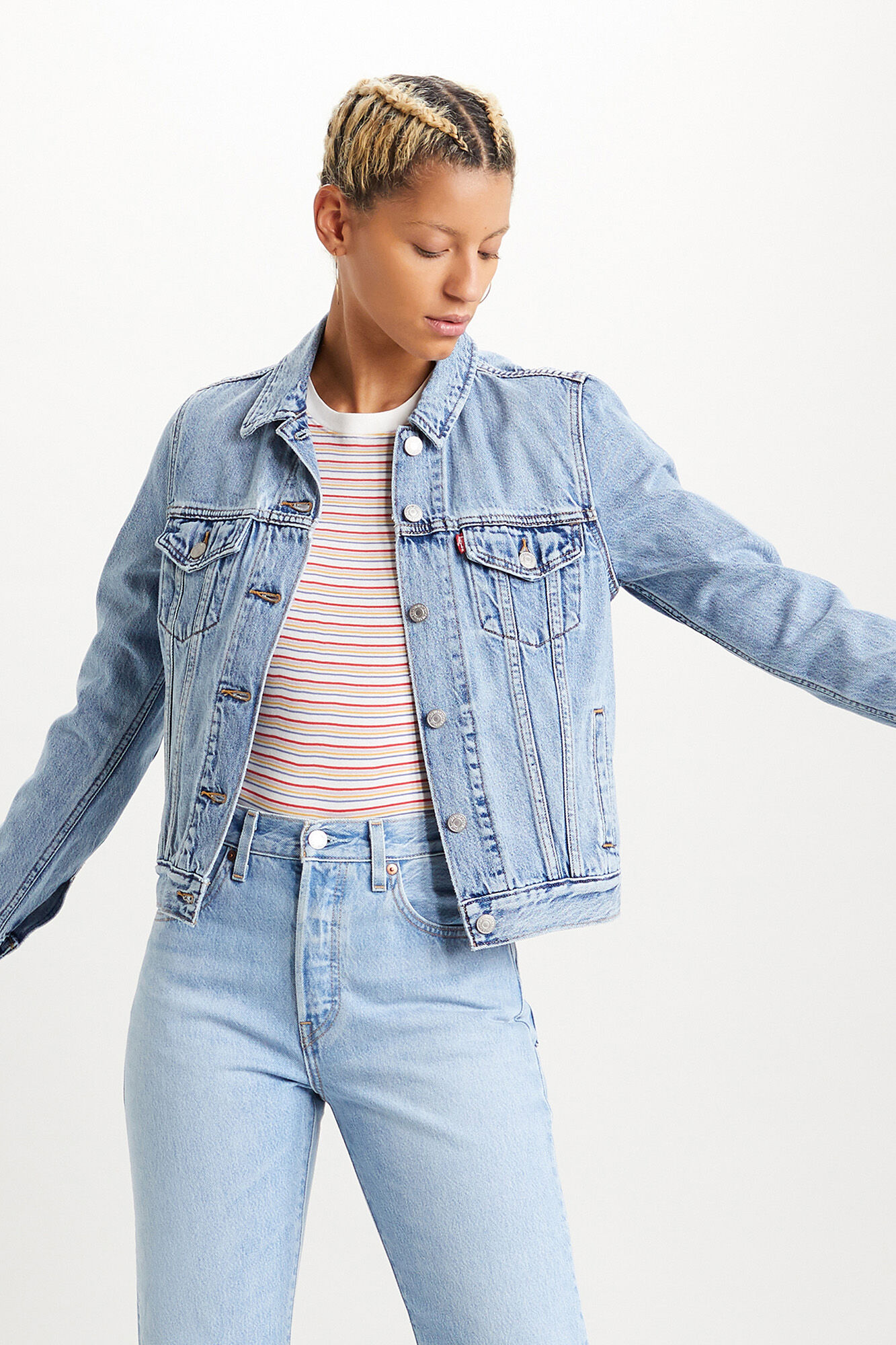 Levi s denim jacket Women s jackets Cortefiel