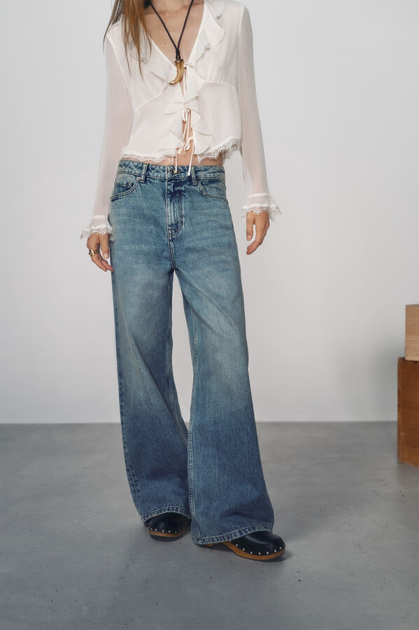 High Spirits Jeans Twist azul