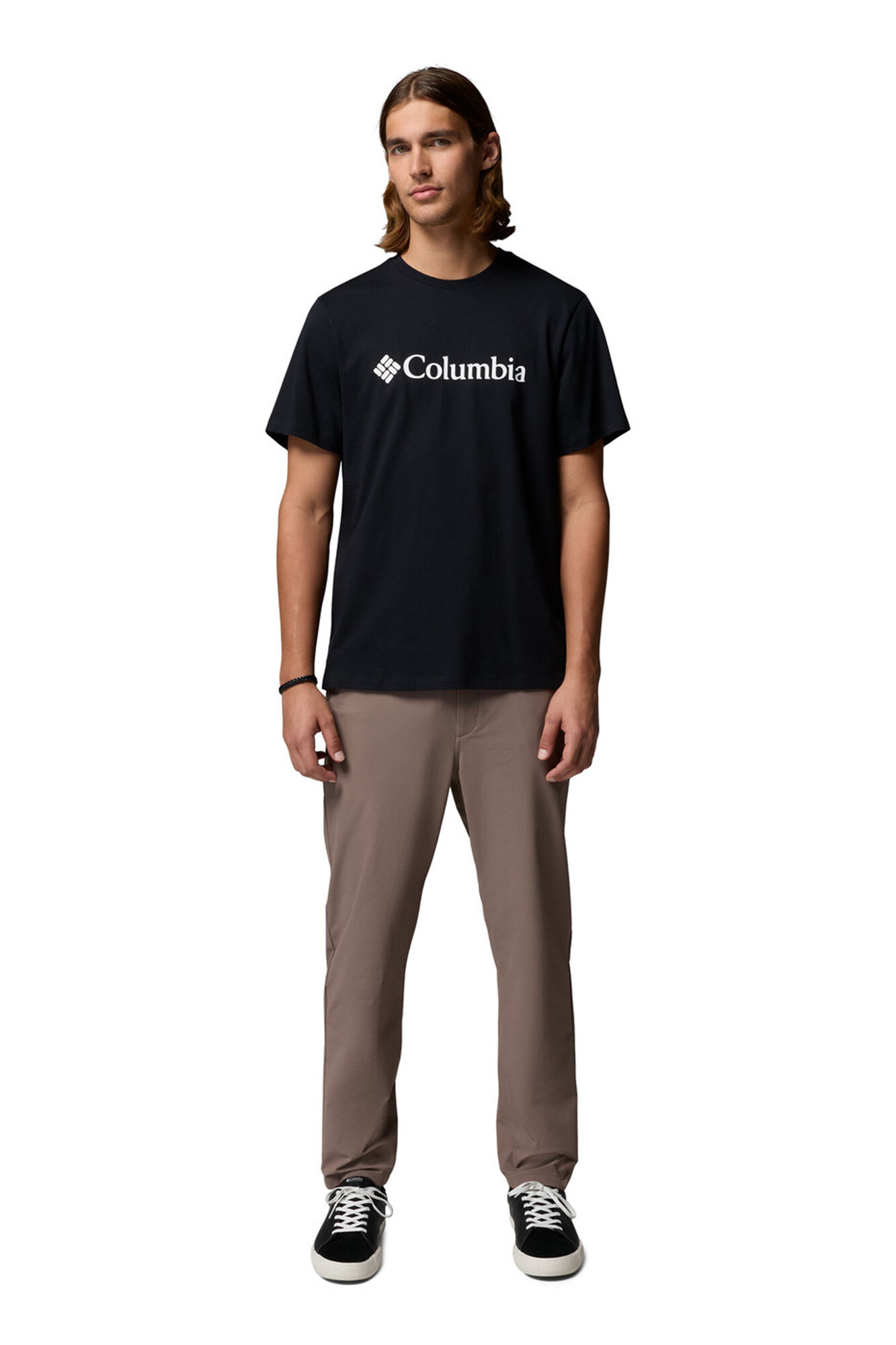 Columbia T-shirt b&aacute;sica com logo