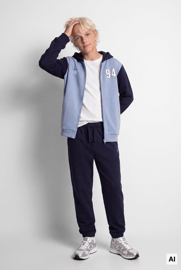 Springfield Kids Cal&ccedil;as jogger b&aacute;sicas para menino azul