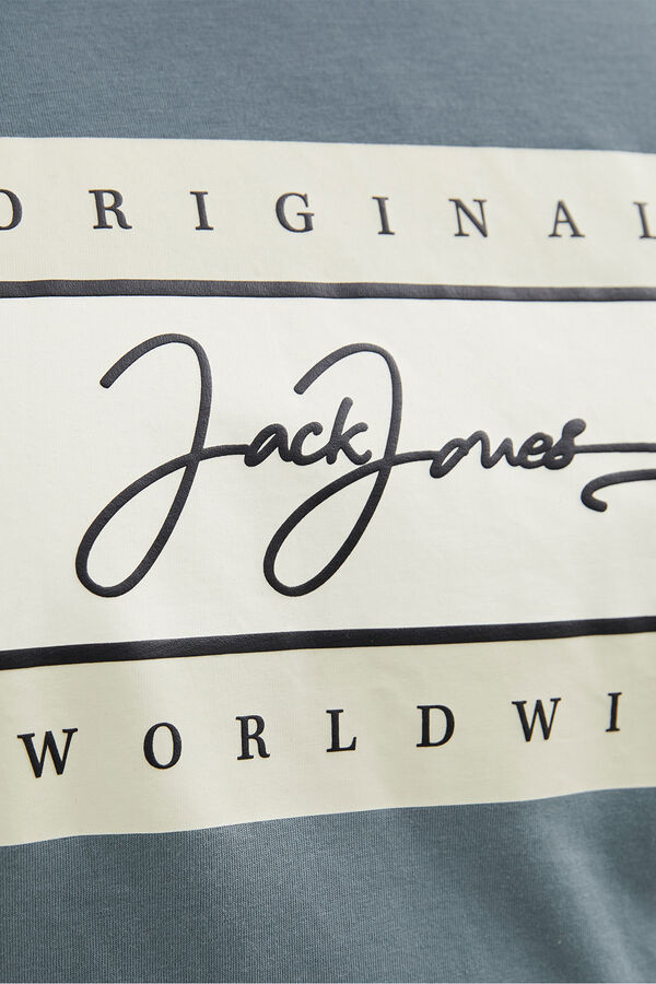 Jack & Jones PLUS T-shirt relaxed fit Plus cinzento