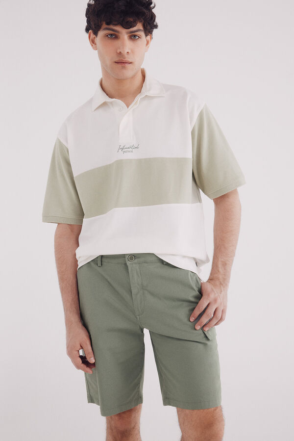 Springfield Bermuda cargo comfort fit verde
