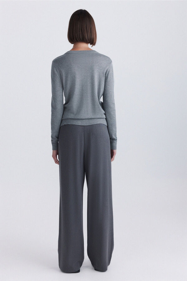 Springfield Cal&ccedil;a tailored jogger cinzento