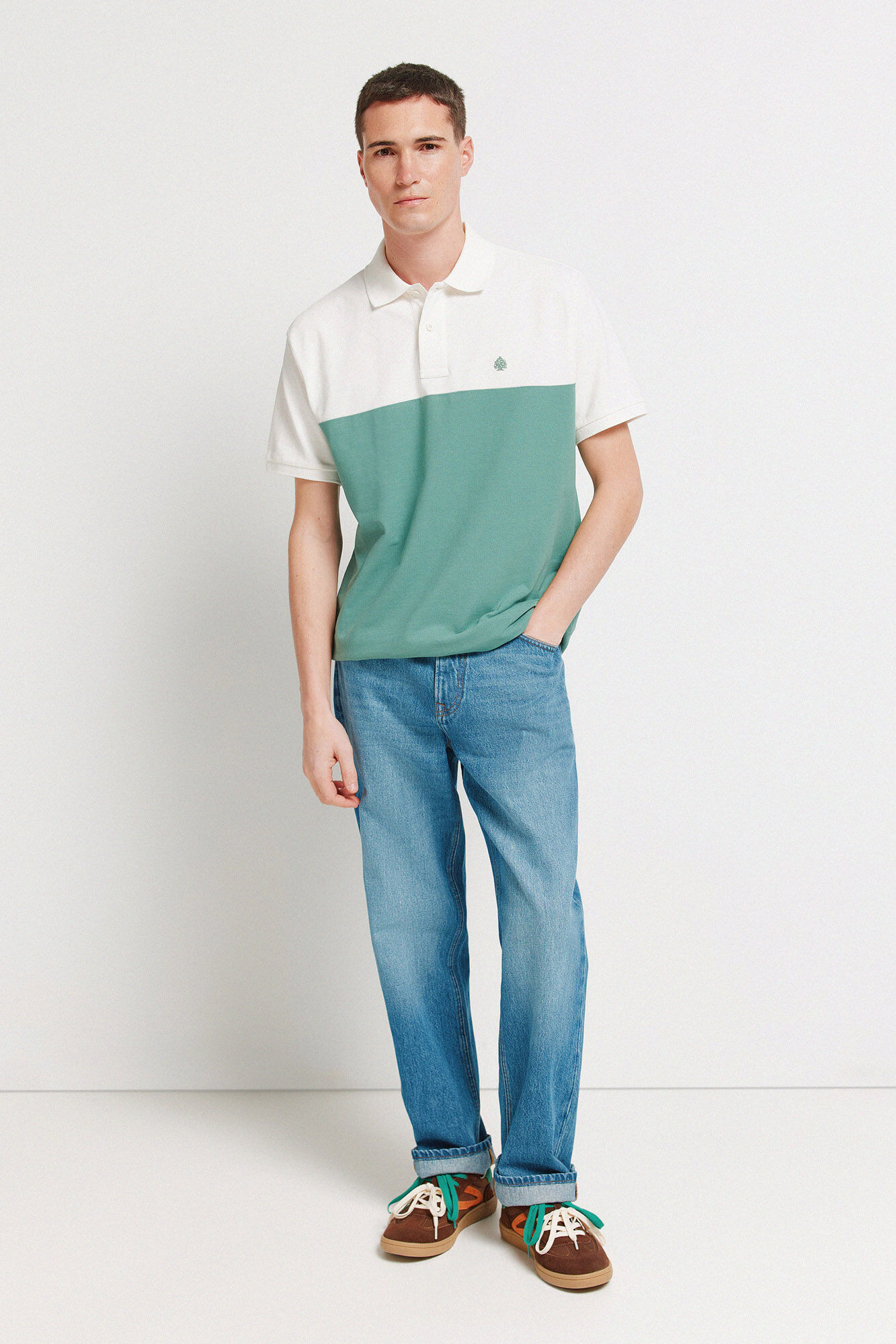 Springfield Polo regular fit em piqu&eacute;