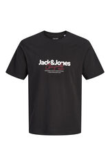 Jack & Jones Front print T-shirt black