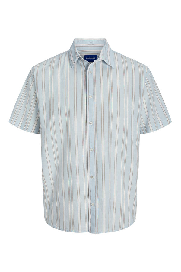 Jack & Jones PLUS Camisa PLUS com ajuste relaxado azul