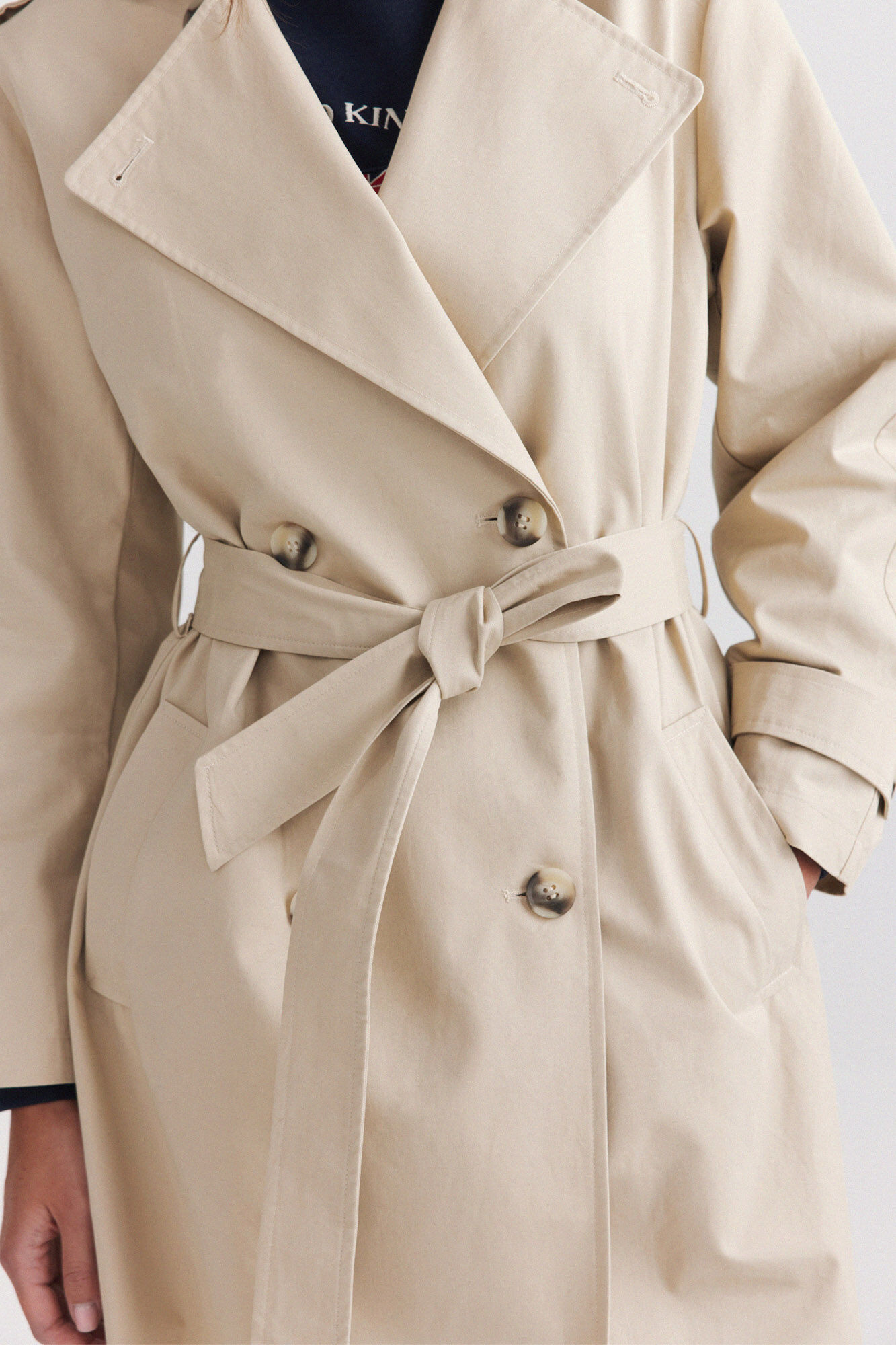 Springfield Gabardina com cinto