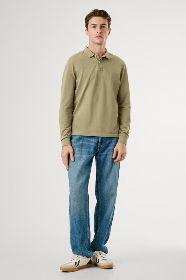 Pepe Jeans Polo Slim Fit Piquet verde