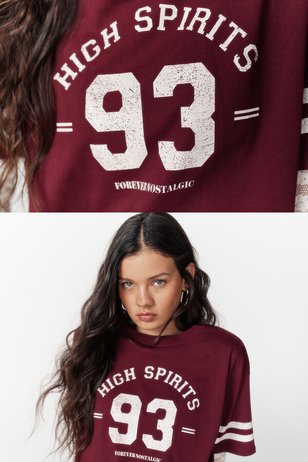 High Spirits T-shirt de novato estampado
