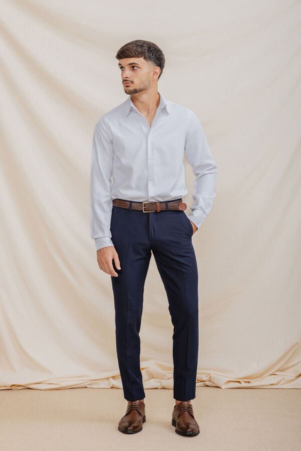 Celopman Camisa social branco