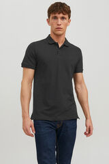 Jack & Jones Polo slim fit liso preto