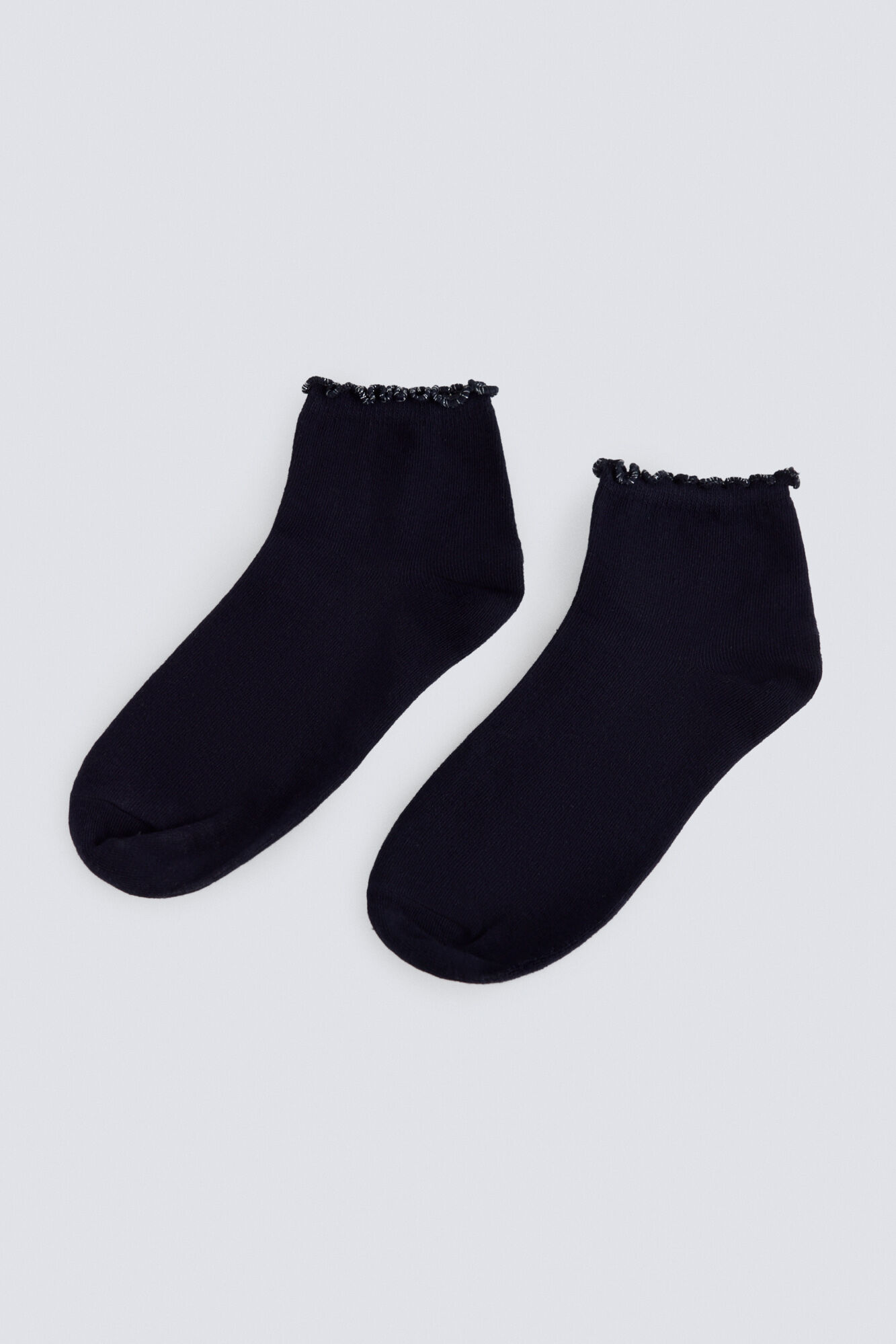 Springfield Meias curtas caneladas lurex