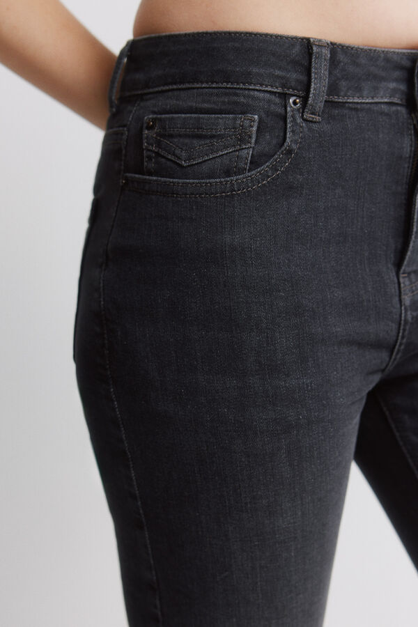 Springfield Cal&ccedil;as jeans flare cinzento