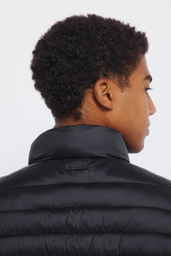 Springfield Casaco acolchoada preto