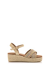 MTNG Sand&aacute;lias de plataforma branco