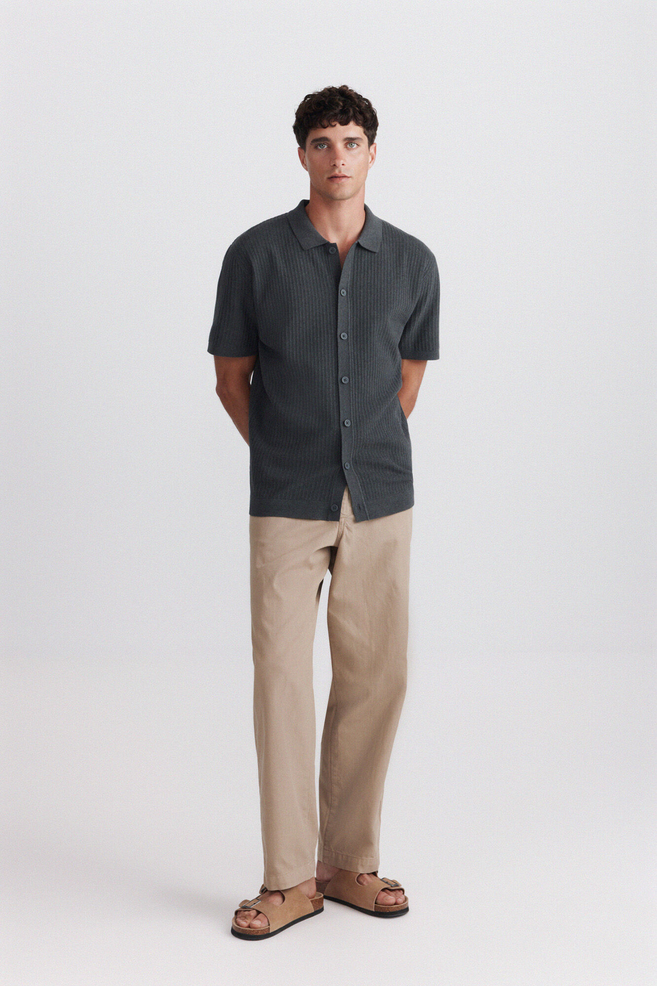 Springfield Casaco de malha em jacquard