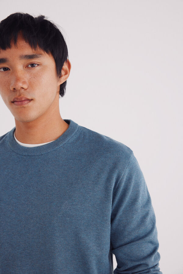 Springfield Camisola básico azul