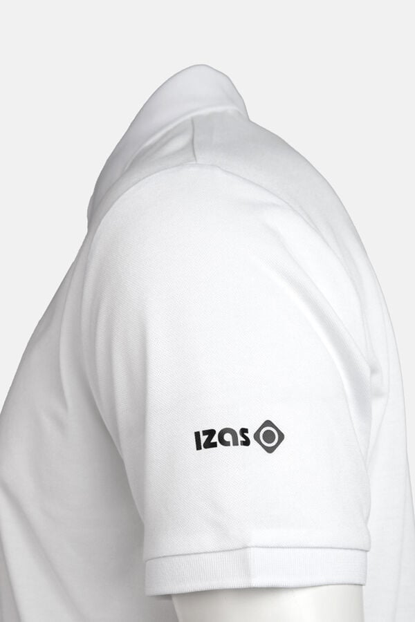 Izas Polo t&eacute;cnico de manga curta branco