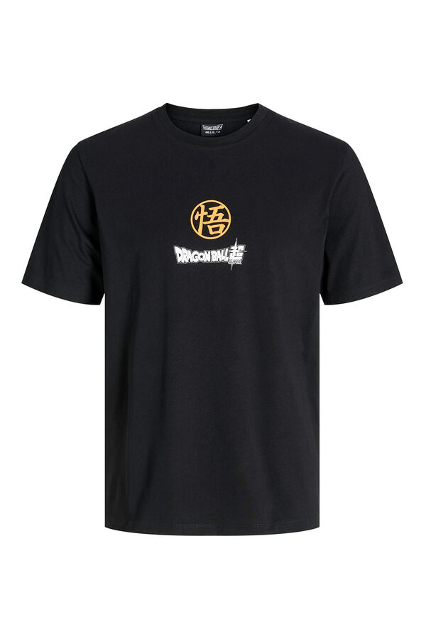 Jack & Jones Camiseta regular fit estampada negro