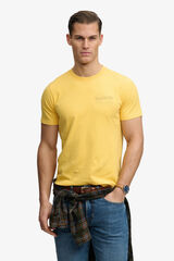 Superdry T-shirt de manga curta com estampado de montanhas estampado