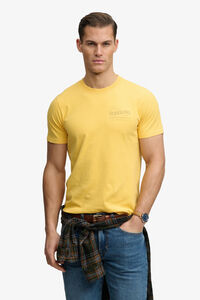 Superdry T-shirt de manga curta com estampado de montanhas