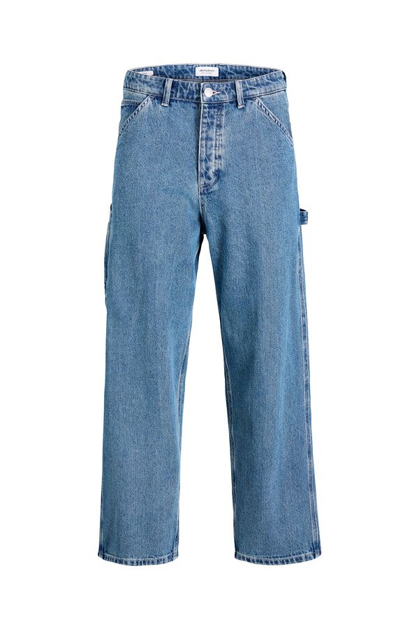 Jack & Jones Jeans baggy de cintura alta azul