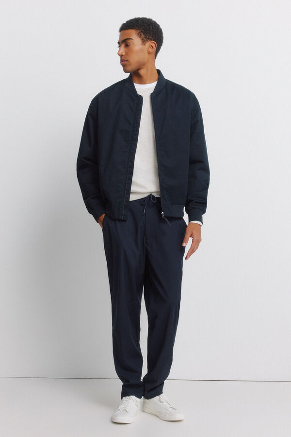 Springfield Bomber leve azul