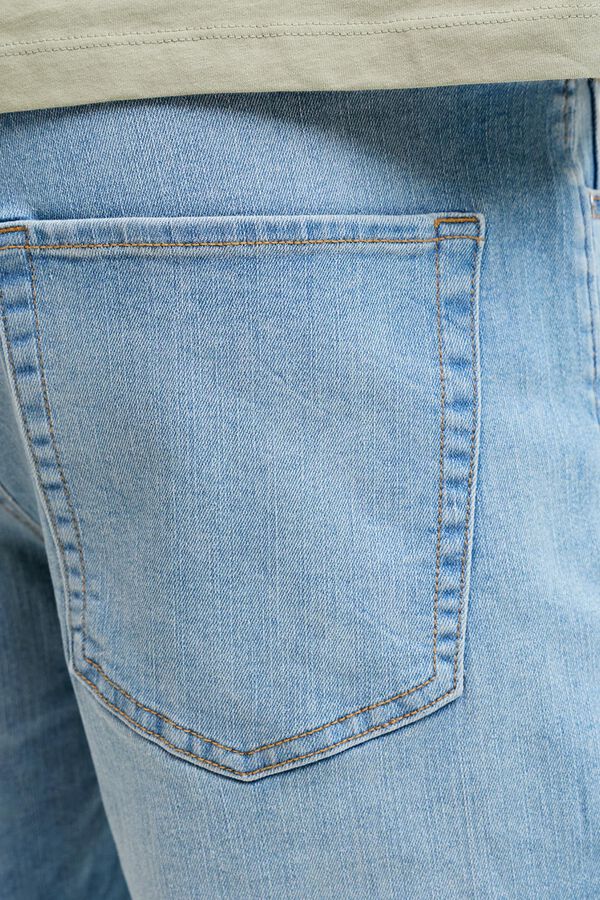 Jack & Jones Bermuda regular stone wash azul